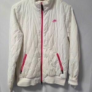 Nike Quilted Bomber Jacket - Women's M